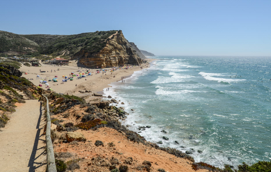 Praia de São Julião, São João das Lampas, Portugal